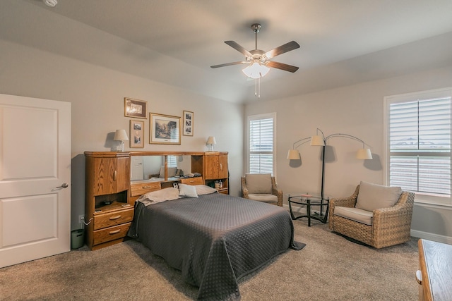 1725 Bellatrix Dr, Haslet, TX 76052 - bedroom with ceiling fan and carpet floors
