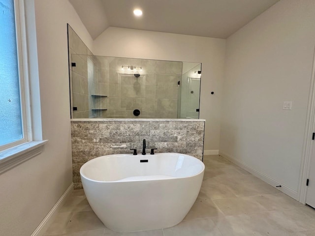 1099 Silver Sage Trl, Weatherford, TX 76085 - full bath featuring a tile shower and a freestanding bath