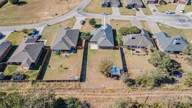 bird's eye view featuring a residential view