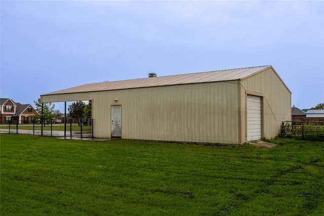 10020 Richard Cir, Forney, TX 75126 - view of outbuilding featuring an outbuilding and fence