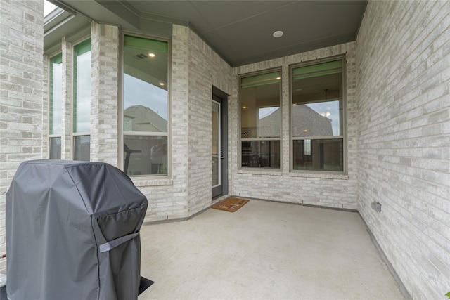 9415 Royal Forest Dr, Oak Point, TX 75068 - view of patio with area for grilling