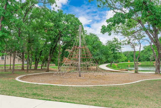 9415 Royal Forest Dr, Oak Point, TX 75068 - communal playground with a yard
