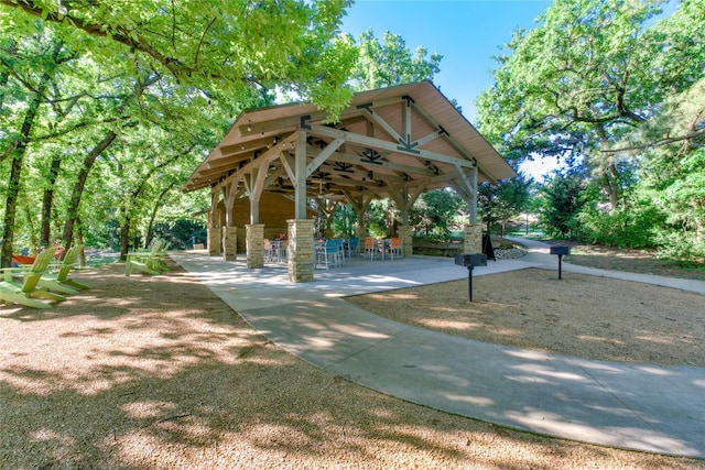 9415 Royal Forest Dr, Oak Point, TX 75068 - surrounding community featuring a gazebo