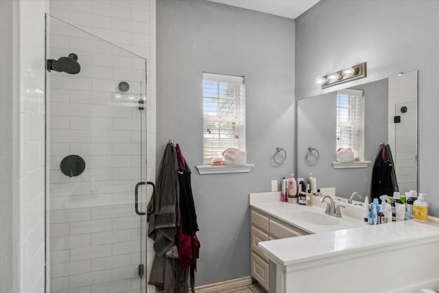 200 County Road 1574, Alba, TX 75410 - full bathroom with a shower stall and vanity