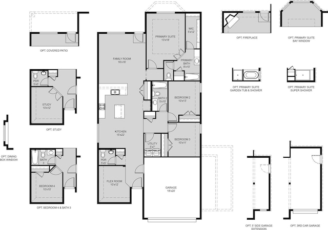 3117 Harmony Way, Cleburne, TX 76033 - floor plan