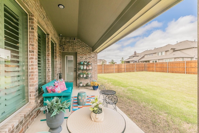 1076 Fleetwood Dr, Justin, TX 76247 - view of patio
