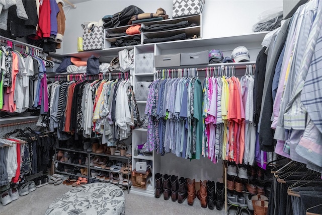 3528 Clubgate Dr, Fort Worth, TX 76137 - spacious closet with carpet