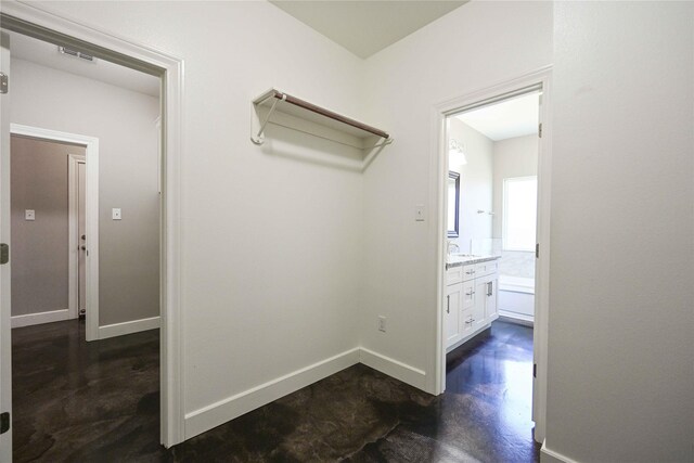 250 Martis Way, Abilene, TX 79602 - spacious closet featuring visible vents and a sink