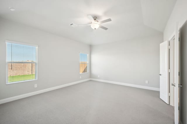 604 Willet Dr, Mckinney, TX 75069 - unfurnished bedroom featuring ceiling fan, carpet floors, baseboards, and visible vents