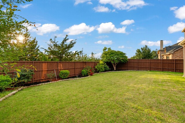 view of yard