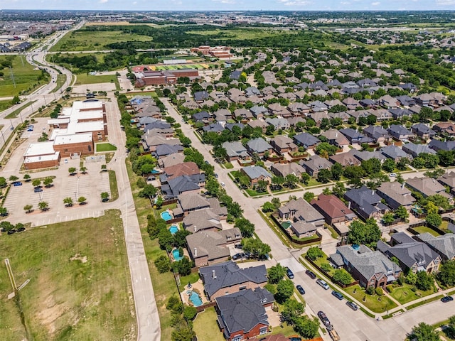 view of property location with nearby suburban area
