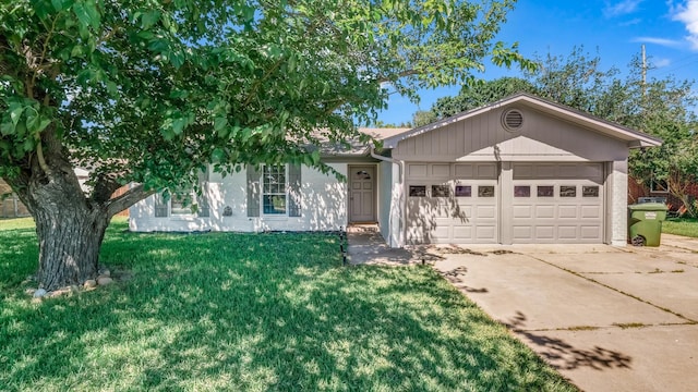 521 S Kate St, White Settlement, TX 76108 - single story home featuring a front lawn, driveway, brick siding, and an attached garage