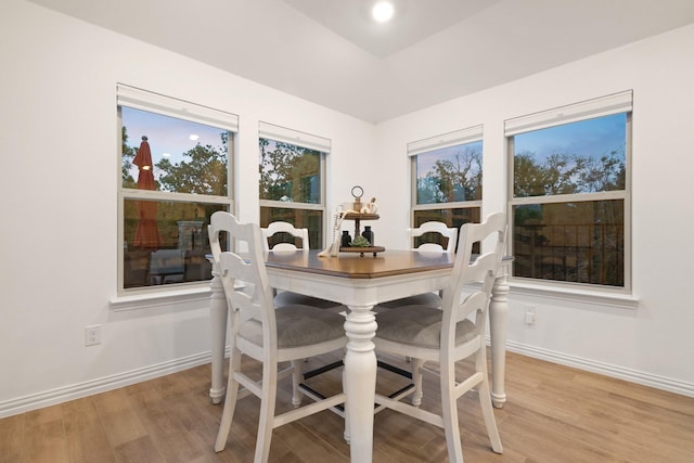 4025 Wild Turkey Dr, Hickory Creek, TX 75065 - dining room featuring light wood-style flooring and baseboards