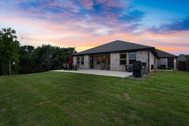 4025 Wild Turkey Dr, Hickory Creek, TX 75065 - rear view of property featuring a patio area and roof with shingles