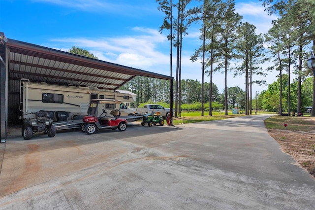 2204 County Road 1570, Alba, TX 75410 - view of parking / parking lot featuring concrete driveway