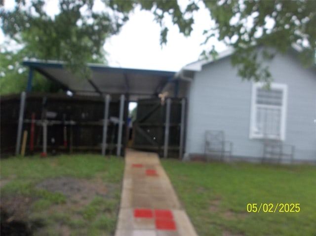 view of rear view of house