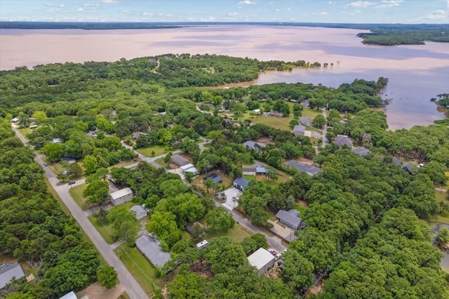 10 Holland St, Pottsboro, TX 75076 - aerial view of a large body of water