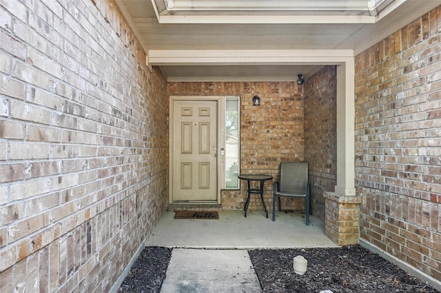 7512 Lazy Spur Blvd, Fort Worth, TX 76131 - property entrance with brick siding