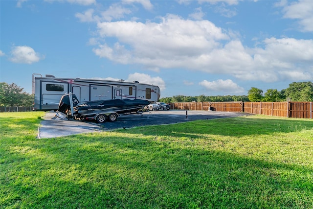 10528 Lago Vis, Quinlan, TX 75474 - view of yard with fence