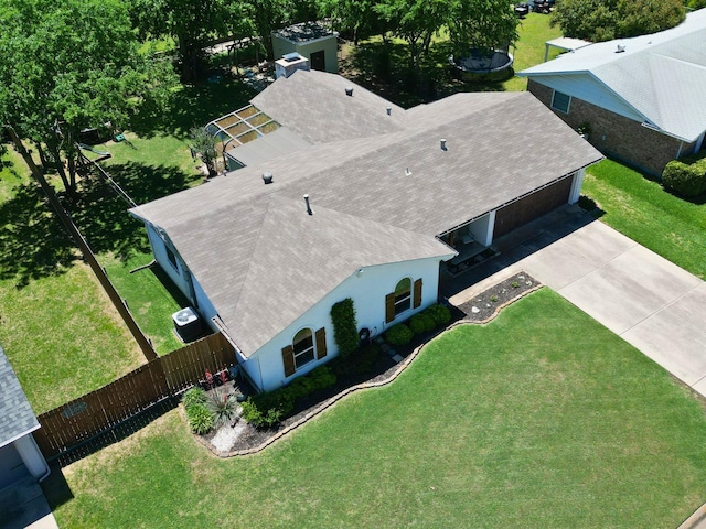 509 Oak St, Burleson, TX 76028 - aerial view