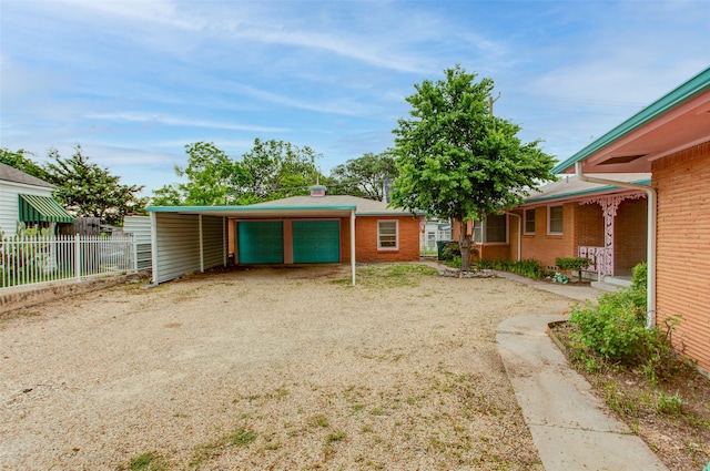 2000 Standifer St, Fort Worth, TX 76164 - view of yard with driveway and fence