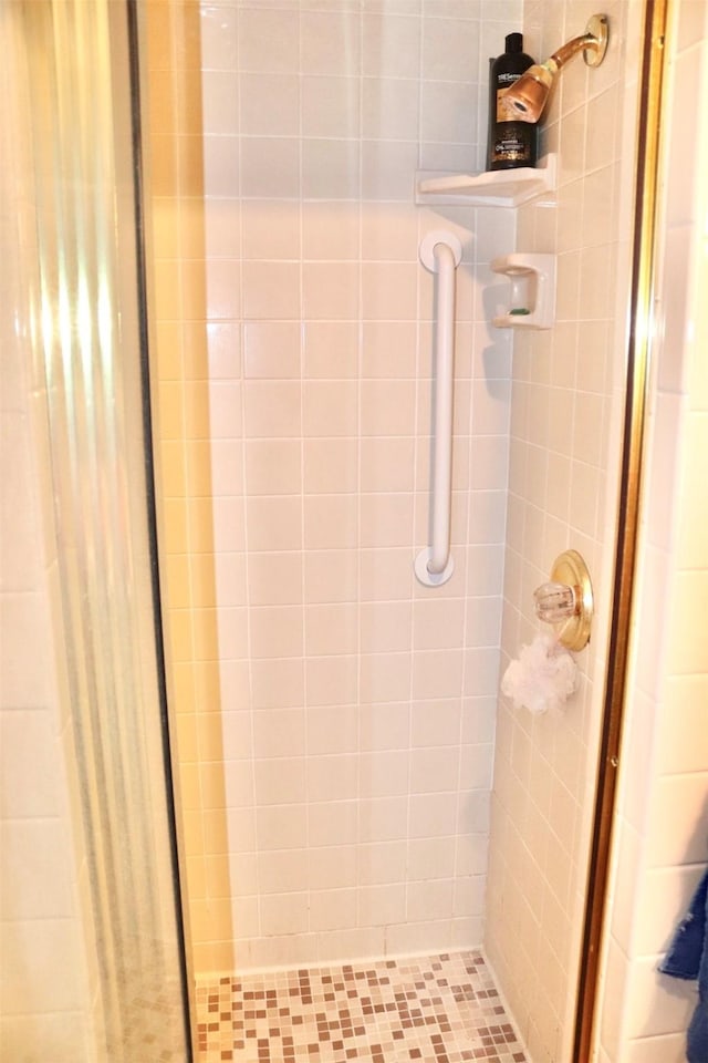 full bath featuring a stall shower