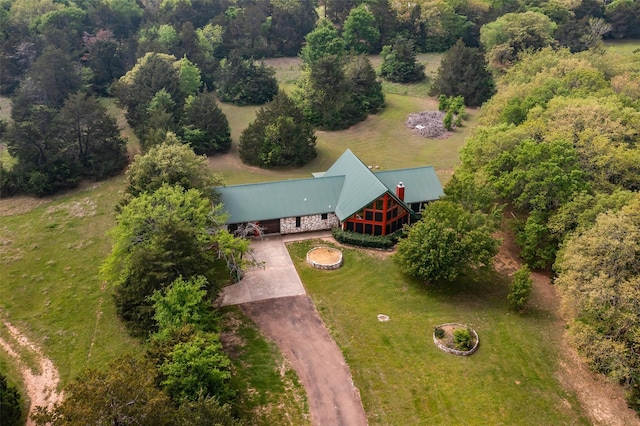 aerial view