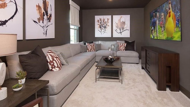 6600 Muenster Dr, Mckinney, TX 75071 - living area featuring light colored carpet
