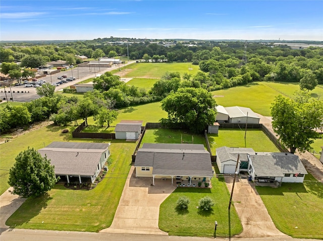 337 S Dobson St, Burleson, TX 76028 - drone / aerial view
