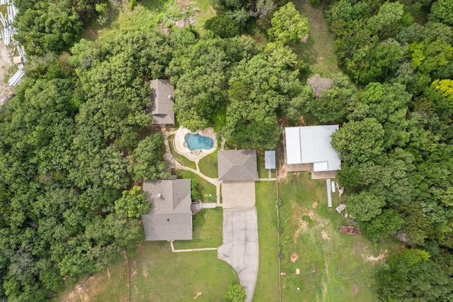drone / aerial view