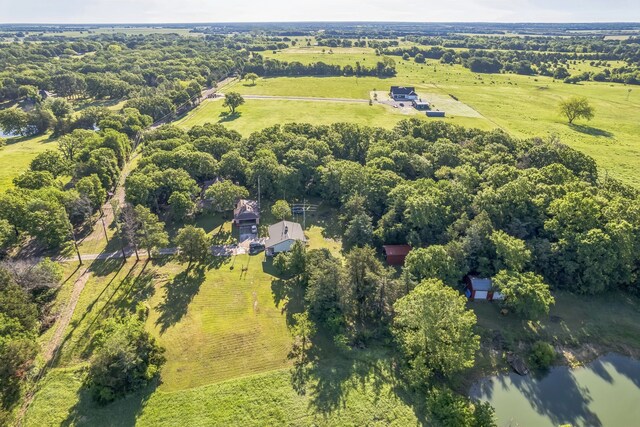 906 County Road 2770, Honey Grove, TX 75446 - aerial view featuring a rural view