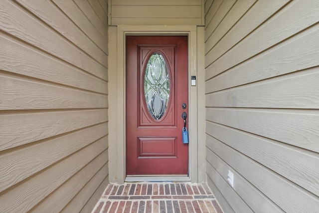 view of entrance to property
