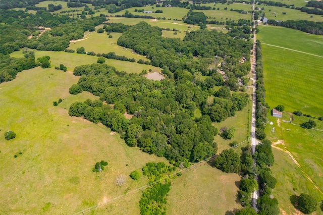 6111 County Road 2610, Bonham, TX 75418 - drone / aerial view featuring a rural view