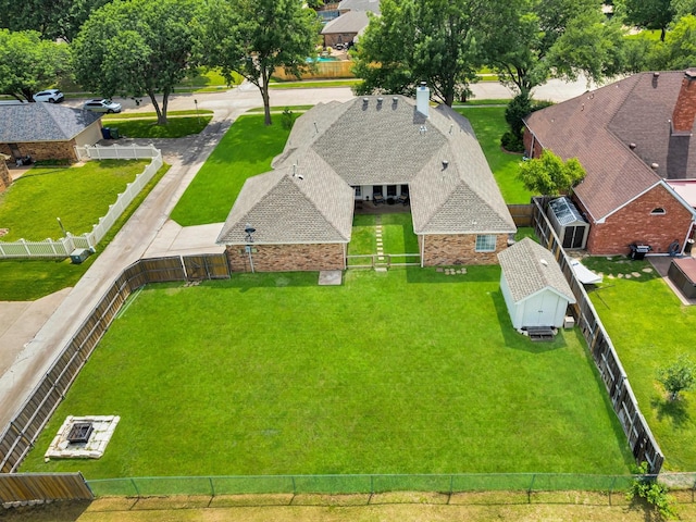 6330 Dublin Dr, Garland, TX 75044 - view from above of property