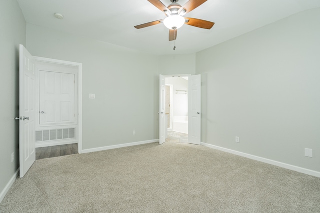 108 Freedom Trl, Forney, TX 75126 - unfurnished bedroom featuring carpet, baseboards, and ceiling fan