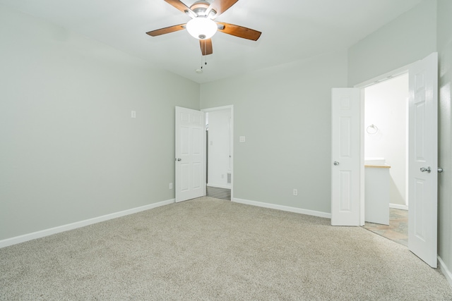 108 Freedom Trl, Forney, TX 75126 - unfurnished bedroom with carpet flooring, baseboards, and a ceiling fan
