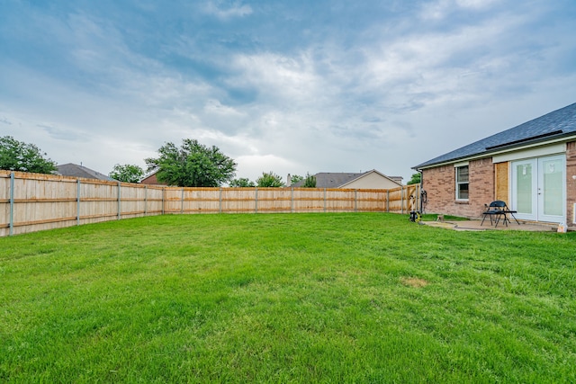 108 Freedom Trl, Forney, TX 75126 - view of yard featuring a fenced backyard