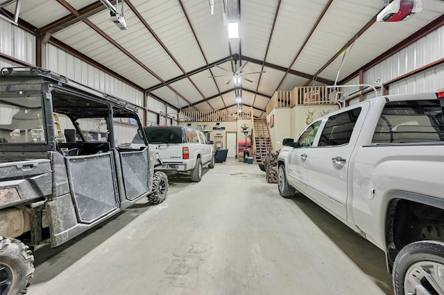 650 Scoggins Rd, Tioga, TX 76271 - garage with metal wall