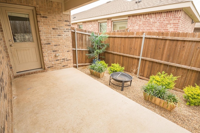 1025 N Churchill Dr, Fate, TX 75189 - view of patio featuring fence