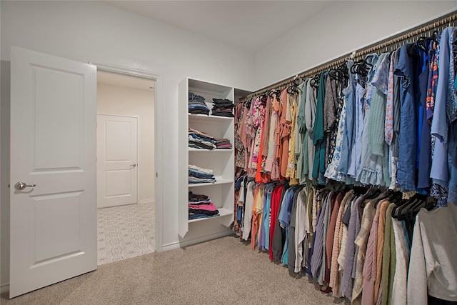 10337 Geode St, Aubrey, TX 76227 - walk in closet featuring carpet floors