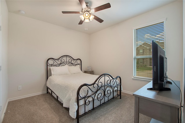 10337 Geode St, Aubrey, TX 76227 - carpeted bedroom featuring baseboards and a ceiling fan