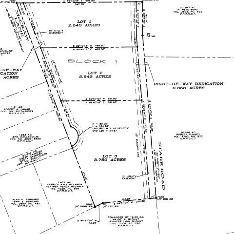 TBD-LOT1 Mccraw Ln, Denison, TX 75021