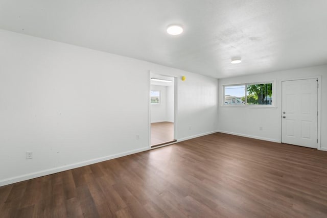 2349 Cooke St, Abilene, TX 79605 - unfurnished room featuring dark wood finished floors and baseboards