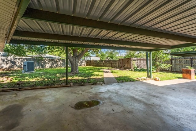 2349 Cooke St, Abilene, TX 79605 - view of patio featuring central AC unit