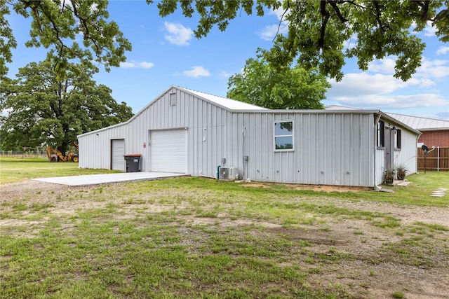 2230 Farm Road 79, Paris, TX 75460 - view of outdoor structure featuring fence and central AC