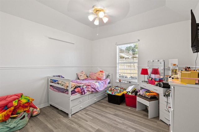101 Remington Trl, Longview, TX 75604 - bedroom featuring light wood-style floors and a ceiling fan