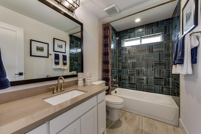 1725 Ranch House Rd, Celina, TX 75009 - full bathroom with vanity, toilet, and tub / shower combination