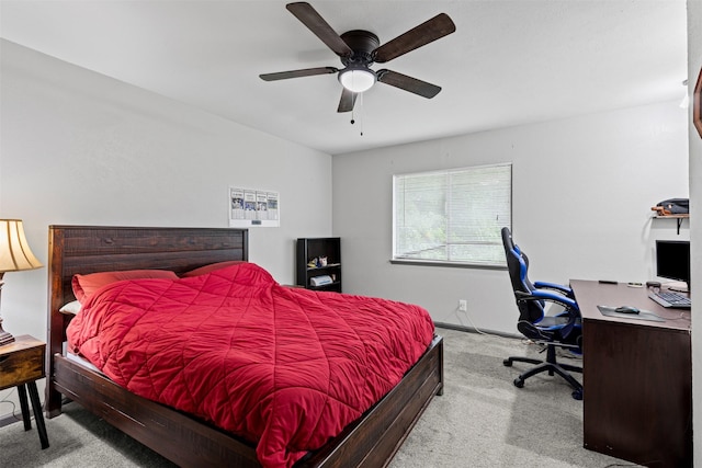 2405 Sweetwood Dr, Fort Worth, TX 76131 - bedroom featuring carpet, baseboards, and a ceiling fan