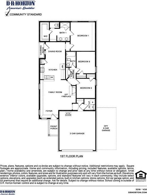 595 Cherish Day Dr, Lavon, TX 75166 - view of layout