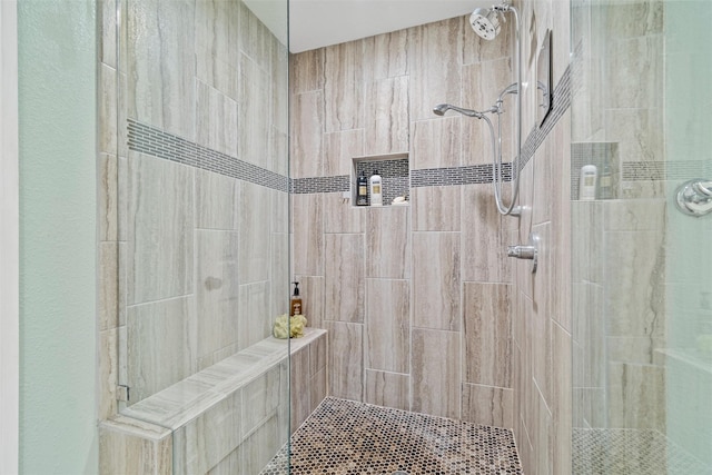 2512 Halloran St, Fort Worth, TX 76107 - bathroom with tiled shower